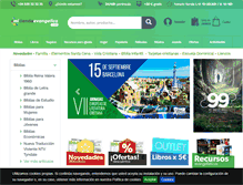 Tablet Screenshot of libreriagospel.com